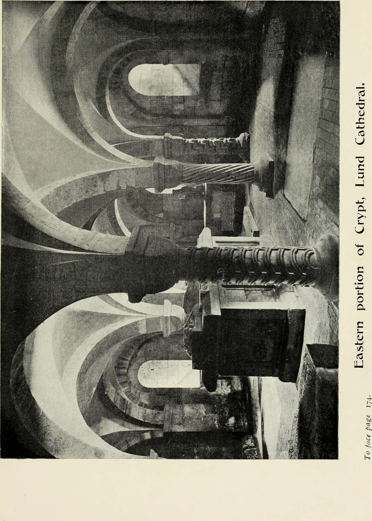 An illustration from The cathedrals and churches of Norway, Sweden and Denmark, 1908, leaf 234