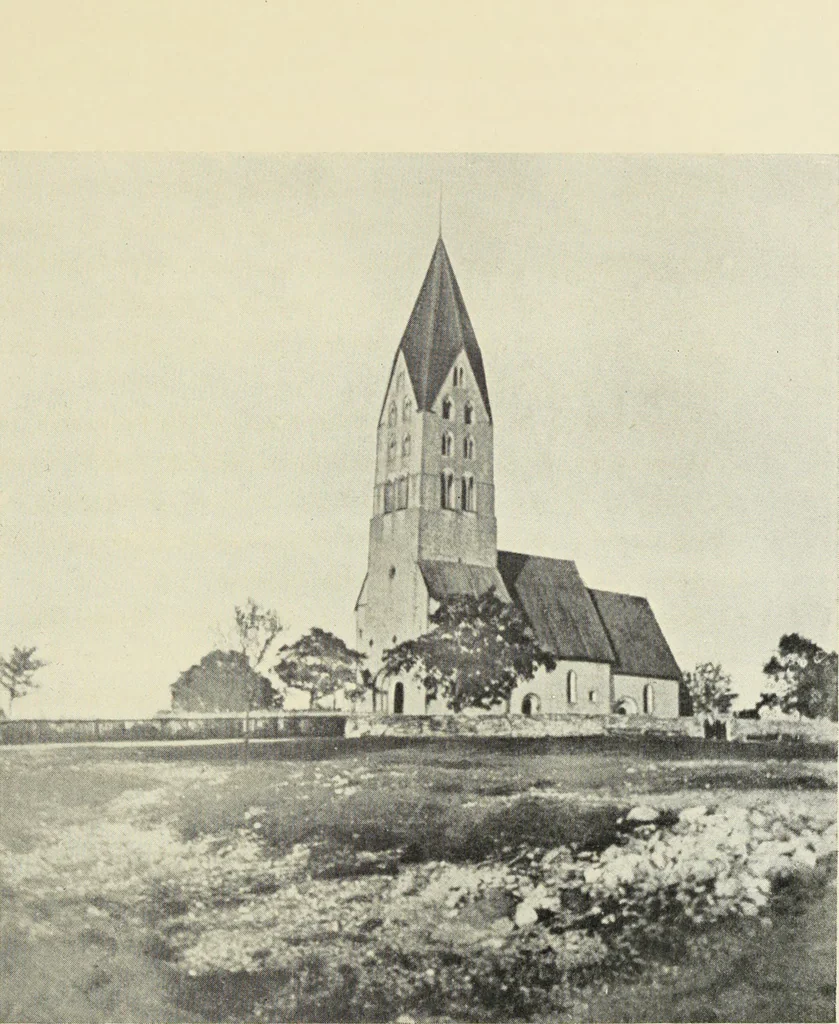 An illustration from The cathedrals and churches of Norway, Sweden and Denmark, 1908, leaf 328