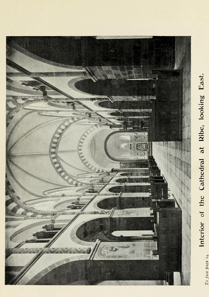An illustration from The cathedrals and churches of Norway, Sweden and Denmark, 1908, leaf 34