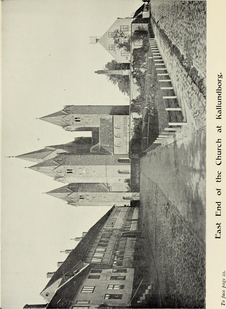 An illustration from The cathedrals and churches of Norway, Sweden and Denmark, 1908, leaf 46