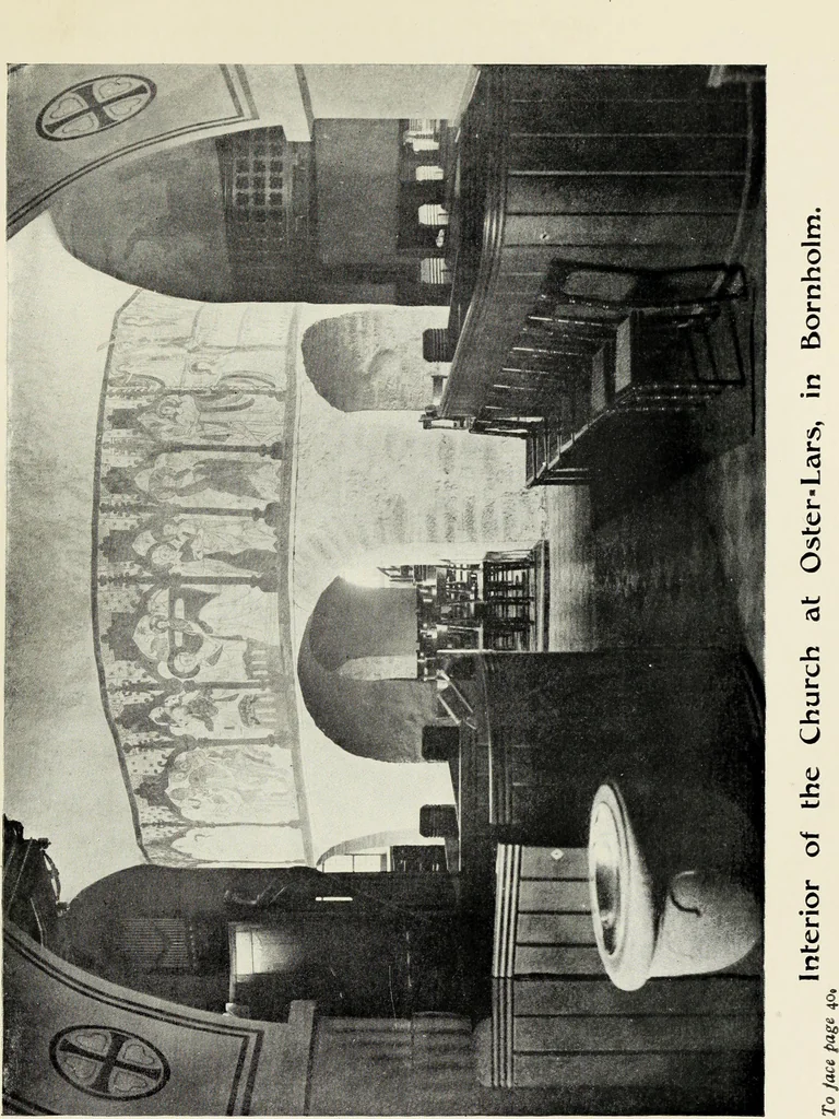 An illustration from The cathedrals and churches of Norway, Sweden and Denmark, 1908, leaf 72