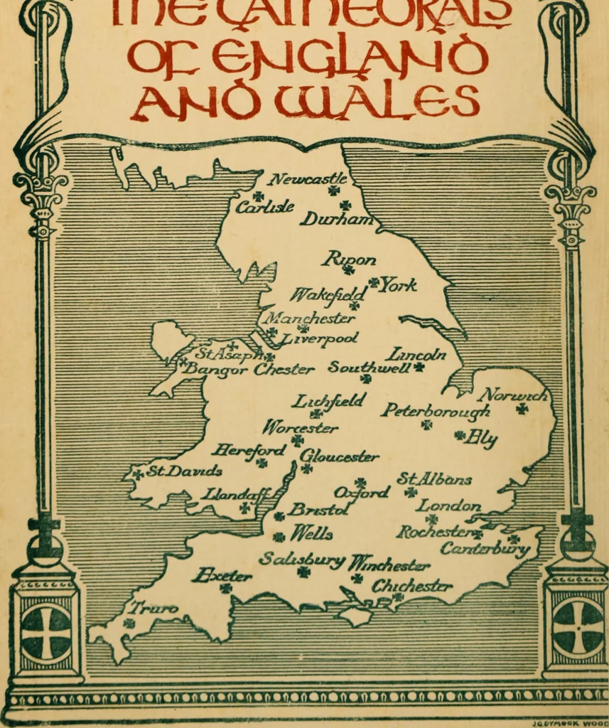 An illustration from The cathedrals of England and Wales. First-[third] series, 1905, leaf 1