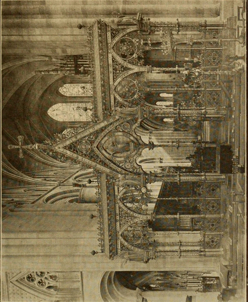 An illustration from The cathedrals of England and Wales. First-[third] series, 1905, leaf 256