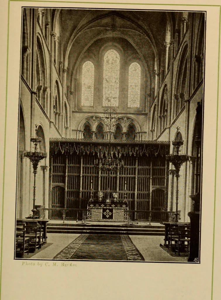 An illustration from The cathedrals of England and Wales. First-[third] series, 1905, leaf 290