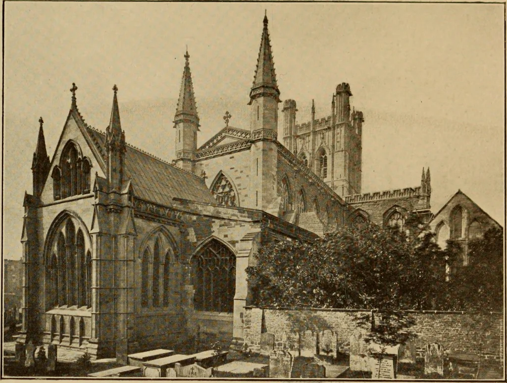An illustration from The cathedrals of England and Wales. First-[third] series, 1905, leaf 304