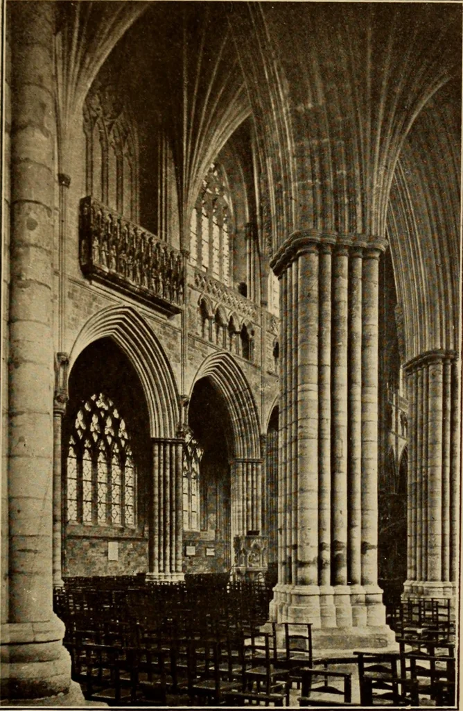 An illustration from The cathedrals of England and Wales. First-[third] series, 1905, leaf 36