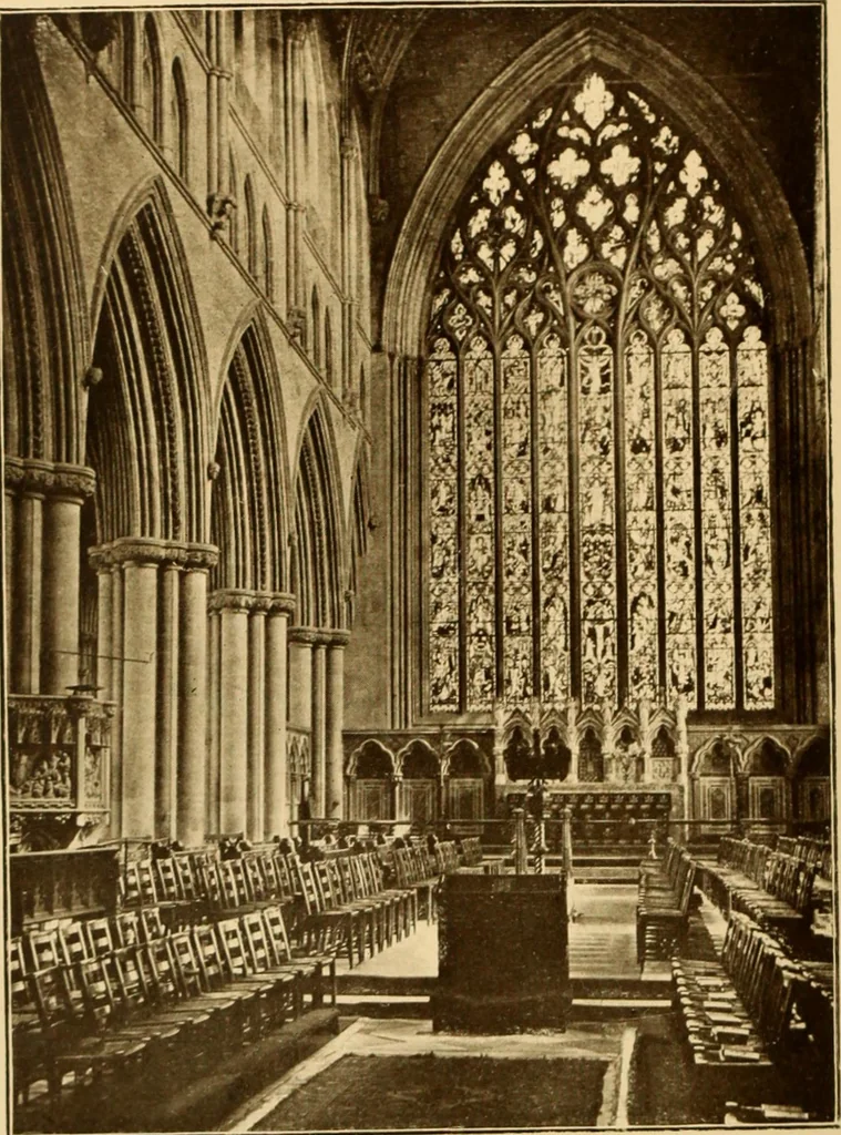 An illustration from The cathedrals of England and Wales. First-[third] series, 1905, leaf 9