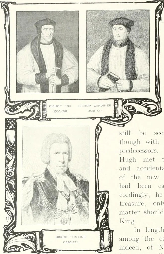 An illustration from The Cathedrals of England and Wales : their history, architecture, and associations ; with a series of Rembrandt plates and many illustrations in the text, 1906, leaf 119