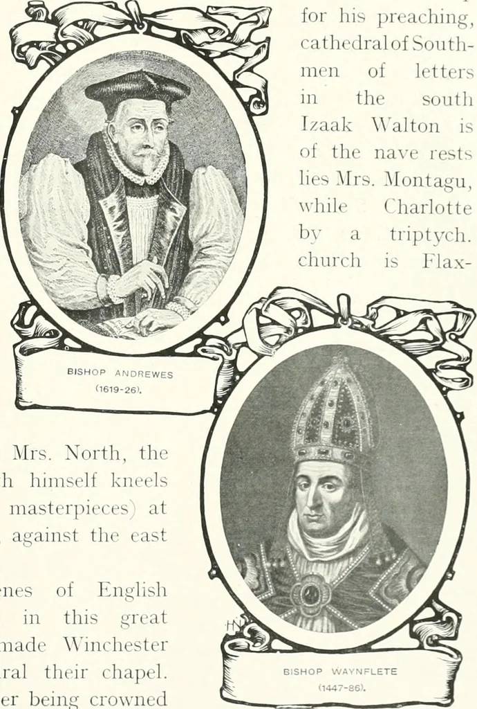 An illustration from The Cathedrals of England and Wales : their history, architecture, and associations ; with a series of Rembrandt plates and many illustrations in the text, 1906, leaf 120