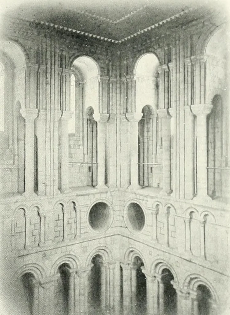 An illustration from The Cathedrals of England and Wales : their history, architecture, and associations ; with a series of Rembrandt plates and many illustrations in the text, 1906, leaf 126