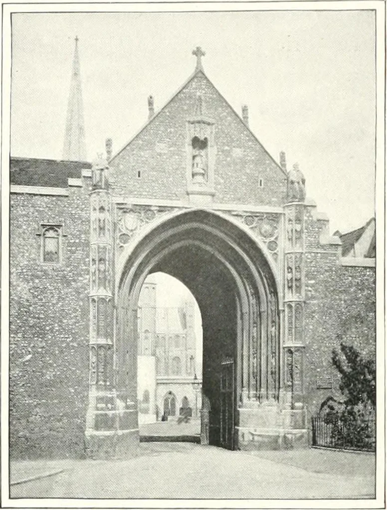 An illustration from The Cathedrals of England and Wales : their history, architecture, and associations ; with a series of Rembrandt plates and many illustrations in the text, 1906, leaf 127