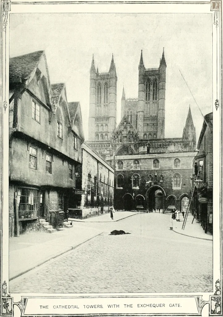 An illustration from The Cathedrals of England and Wales : their history, architecture, and associations ; with a series of Rembrandt plates and many illustrations in the text, 1906, leaf 150