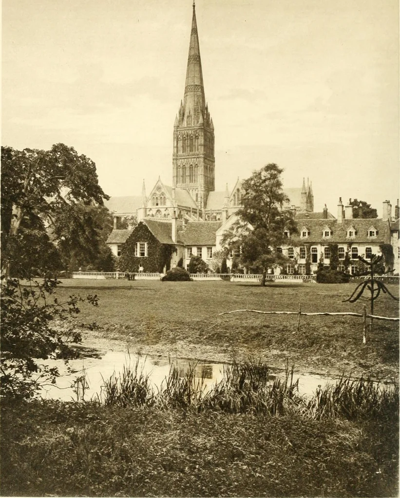 An illustration from The Cathedrals of England and Wales : their history, architecture, and associations ; with a series of Rembrandt plates and many illustrations in the text, 1906, leaf 161