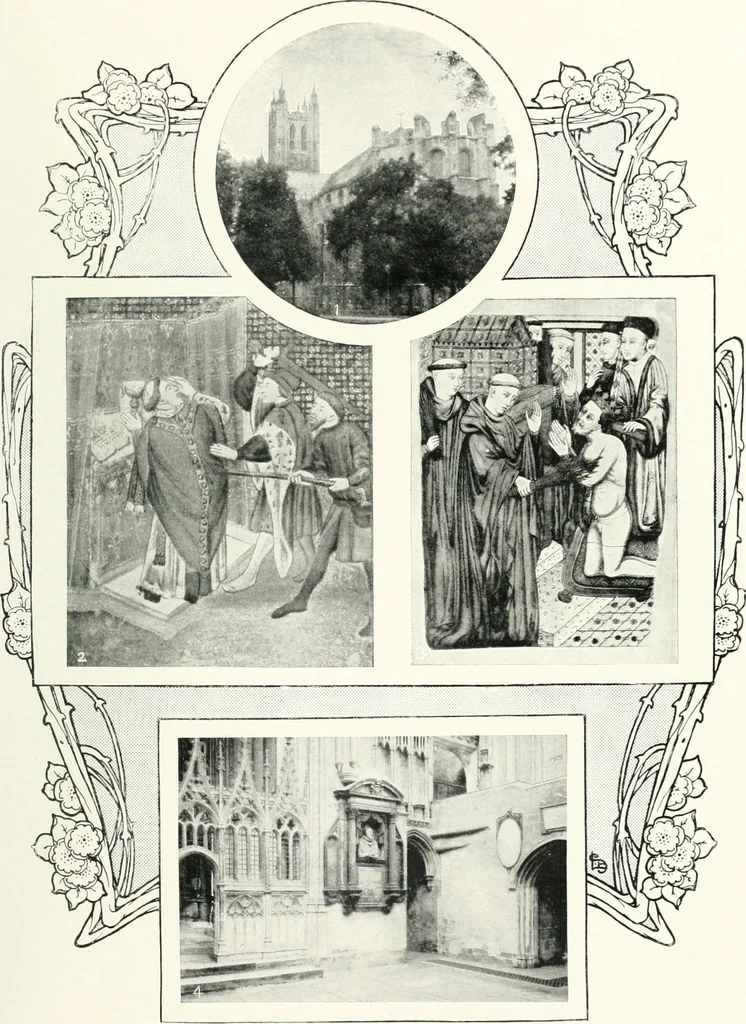 An illustration from The Cathedrals of England and Wales : their history, architecture, and associations ; with a series of Rembrandt plates and many illustrations in the text, 1906, leaf 20