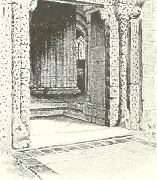 An illustration from The Cathedrals of England and Wales : their history, architecture, and associations ; with a series of Rembrandt plates and many illustrations in the text, 1906, leaf 203