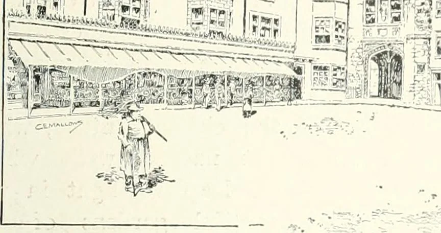 An illustration from The Cathedrals of England and Wales : their history, architecture, and associations ; with a series of Rembrandt plates and many illustrations in the text, 1906, leaf 216