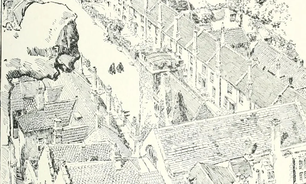 An illustration from The Cathedrals of England and Wales : their history, architecture, and associations ; with a series of Rembrandt plates and many illustrations in the text, 1906, leaf 224