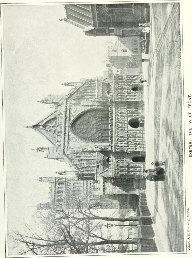 An illustration from The Cathedrals of England and Wales : their history, architecture, and associations ; with a series of Rembrandt plates and many illustrations in the text, 1906, leaf 238