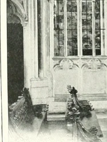 An illustration from The Cathedrals of England and Wales : their history, architecture, and associations ; with a series of Rembrandt plates and many illustrations in the text, 1906, leaf 240