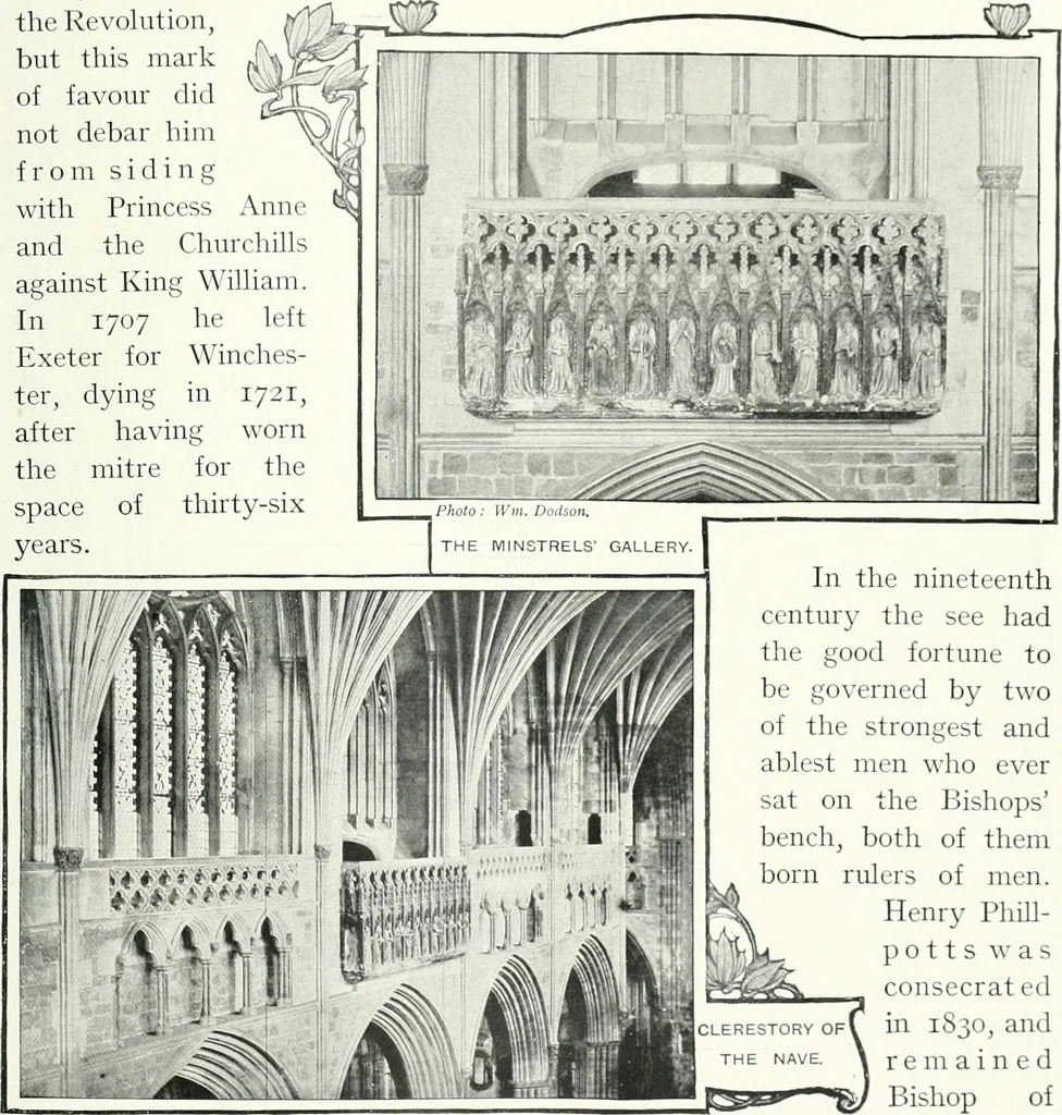 An illustration from The Cathedrals of England and Wales : their history, architecture, and associations ; with a series of Rembrandt plates and many illustrations in the text, 1906, leaf 248