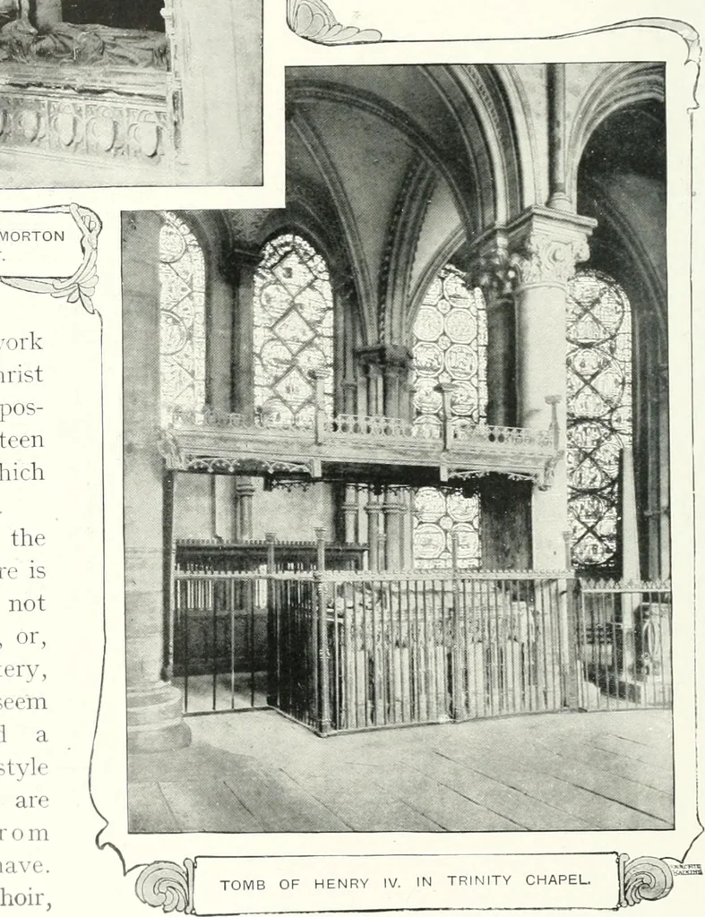 An illustration from The Cathedrals of England and Wales : their history, architecture, and associations ; with a series of Rembrandt plates and many illustrations in the text, 1906, leaf 25