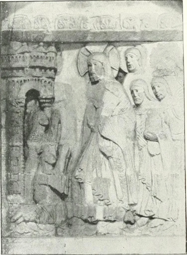 An illustration from The Cathedrals of England and Wales : their history, architecture, and associations ; with a series of Rembrandt plates and many illustrations in the text, 1906, leaf 255