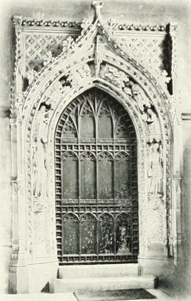An illustration from The Cathedrals of England and Wales : their history, architecture, and associations ; with a series of Rembrandt plates and many illustrations in the text, 1906, leaf 267