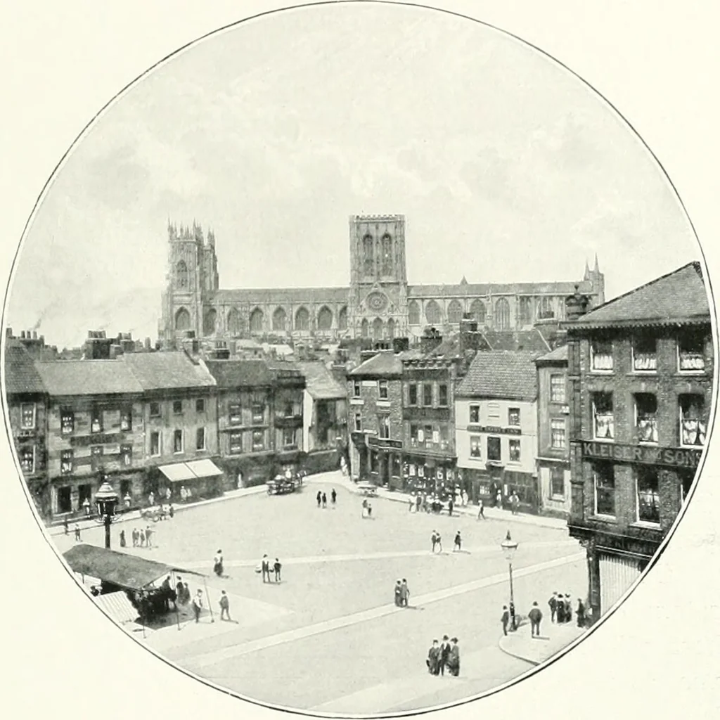An illustration from The Cathedrals of England and Wales : their history, architecture, and associations ; with a series of Rembrandt plates and many illustrations in the text, 1906, leaf 52