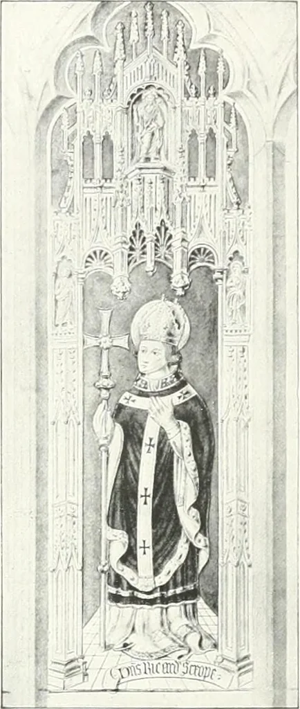 An illustration from The Cathedrals of England and Wales : their history, architecture, and associations ; with a series of Rembrandt plates and many illustrations in the text, 1906, leaf 55