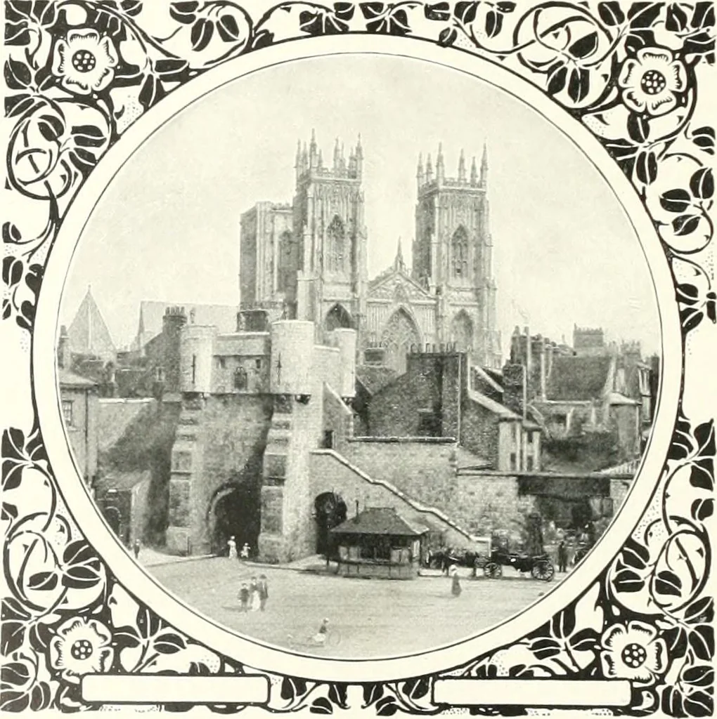 An illustration from The Cathedrals of England and Wales : their history, architecture, and associations ; with a series of Rembrandt plates and many illustrations in the text, 1906, leaf 59