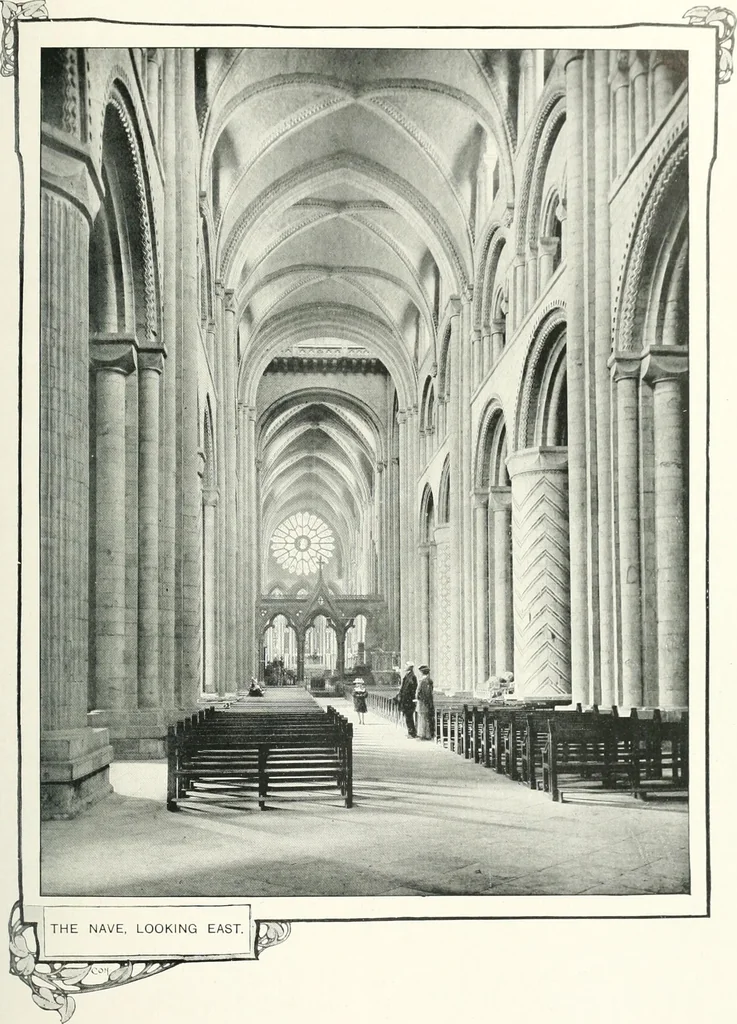 An illustration from The Cathedrals of England and Wales : their history, architecture, and associations ; with a series of Rembrandt plates and many illustrations in the text, 1906, leaf 88
