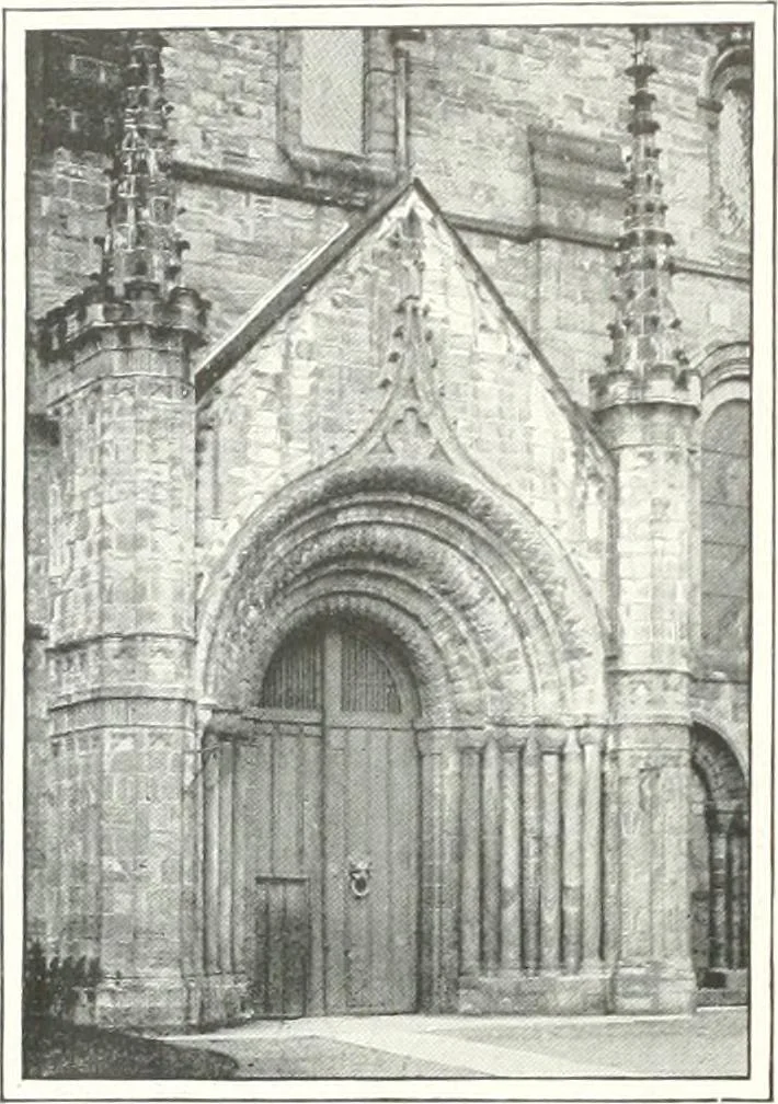 An illustration from The Cathedrals of England and Wales : their history, architecture, and associations ; with a series of Rembrandt plates and many illustrations in the text, 1906, leaf 89