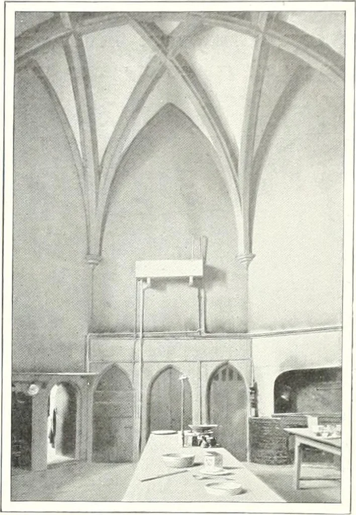 An illustration from The Cathedrals of England and Wales : their history, architecture, and associations ; with a series of Rembrandt plates and many illustrations in the text, 1906, leaf 95