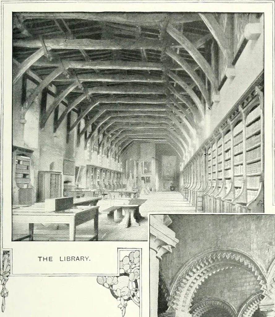 An illustration from The Cathedrals of England and Wales : their history, architecture, and associations ; with a series of Rembrandt plates and many illustrations in the text, 1906, leaf 96