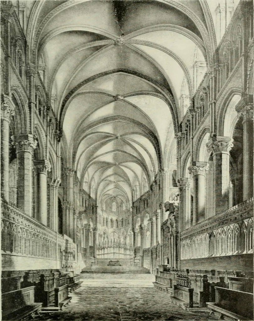 An illustration from The cathedrals of England and Wales. First-[third] series, 1905, leaf 24