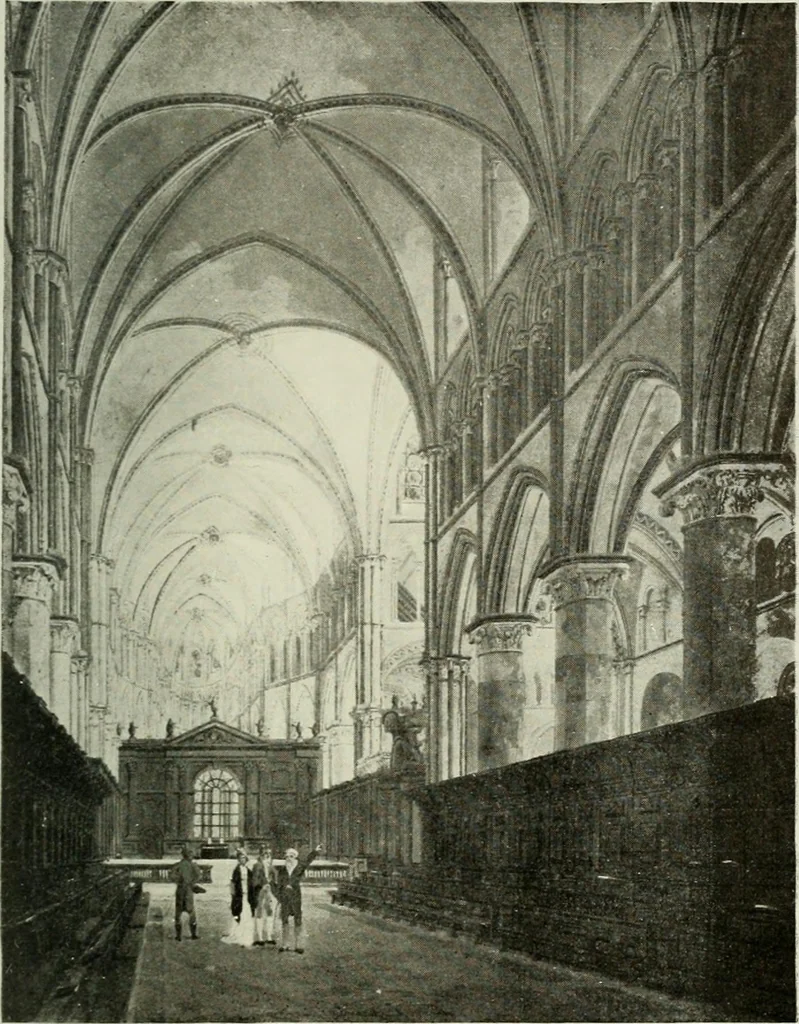 An illustration from The cathedrals of England and Wales. First-[third] series, 1905, leaf 54
