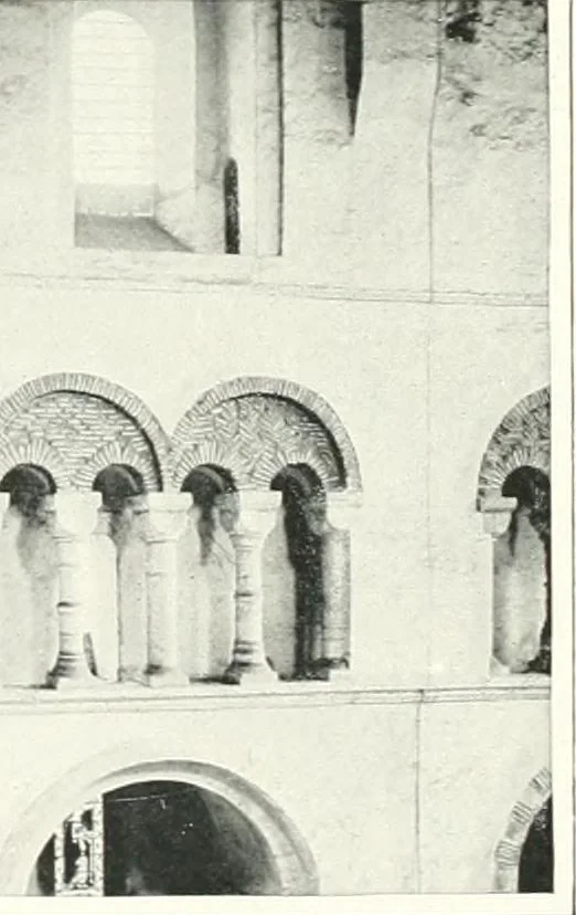 An illustration from The Cathedrals of England and Wales : their history, architecture, and associations ; with a series of Rembrandt plates and many illustrations in the text, 1906, leaf 147