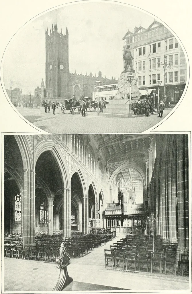 An illustration from The Cathedrals of England and Wales : their history, architecture, and associations ; with a series of Rembrandt plates and many illustrations in the text, 1906, leaf 152