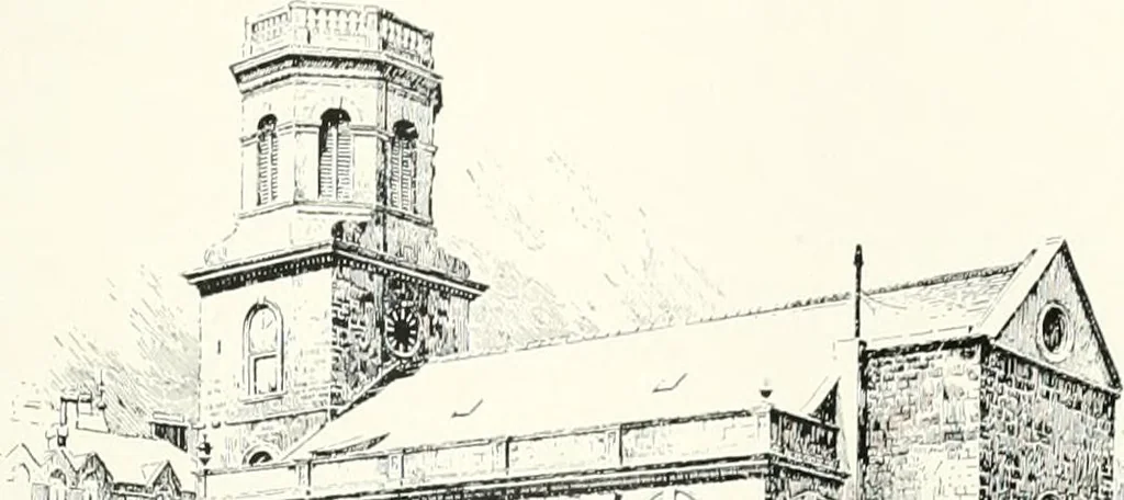 An illustration from The Cathedrals of England and Wales : their history, architecture, and associations ; with a series of Rembrandt plates and many illustrations in the text, 1906, leaf 156