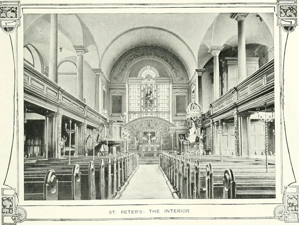 An illustration from The Cathedrals of England and Wales : their history, architecture, and associations ; with a series of Rembrandt plates and many illustrations in the text, 1906, leaf 158