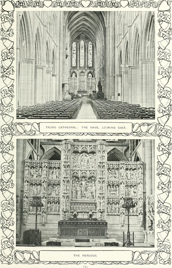 An illustration from The Cathedrals of England and Wales : their history, architecture, and associations ; with a series of Rembrandt plates and many illustrations in the text, 1906, leaf 168
