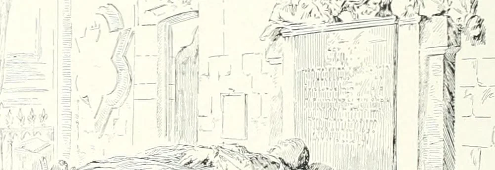 An illustration from The Cathedrals of England and Wales : their history, architecture, and associations ; with a series of Rembrandt plates and many illustrations in the text, 1906, leaf 197