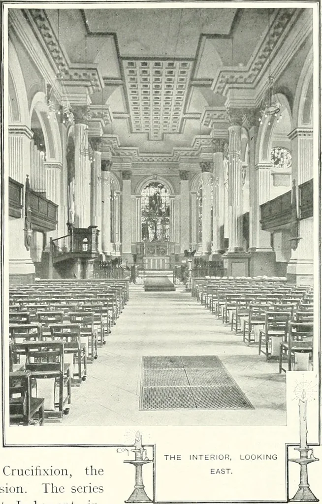 An illustration from The Cathedrals of England and Wales : their history, architecture, and associations ; with a series of Rembrandt plates and many illustrations in the text, 1906, leaf 214