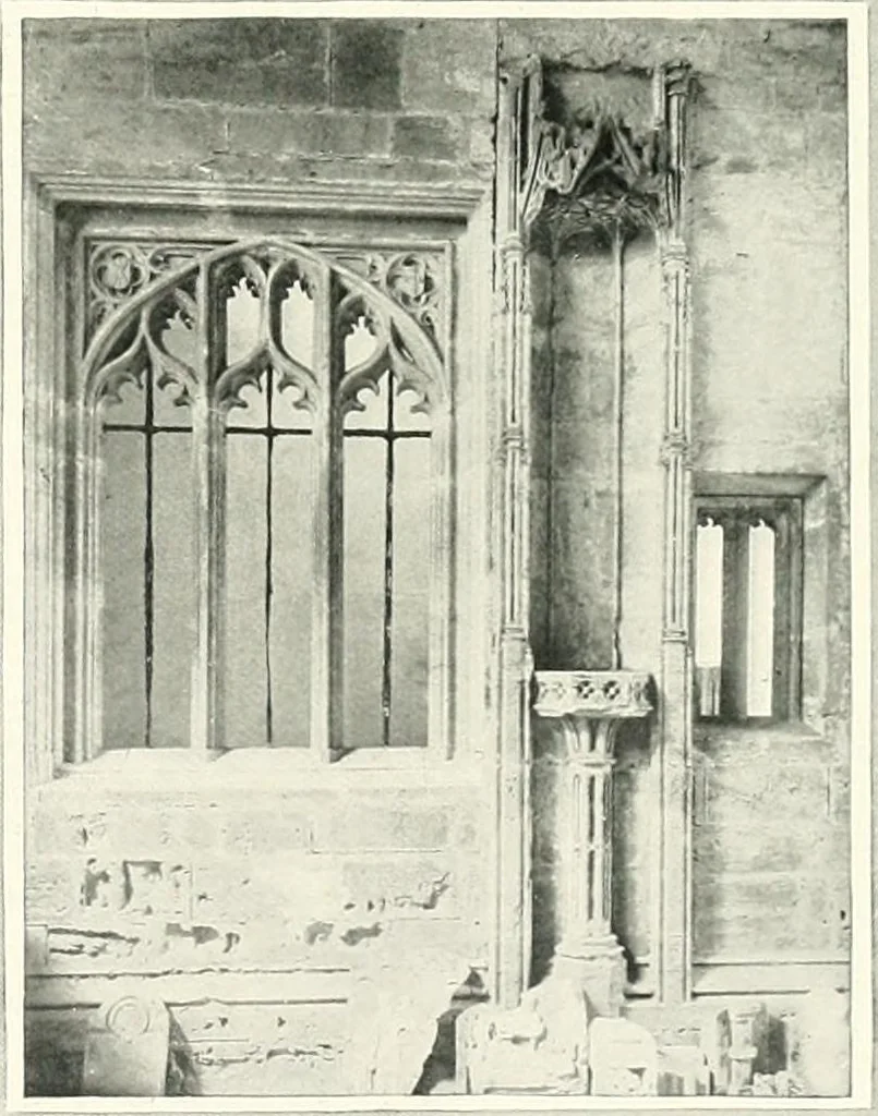 An illustration from The Cathedrals of England and Wales : their history, architecture, and associations ; with a series of Rembrandt plates and many illustrations in the text, 1906, leaf 228