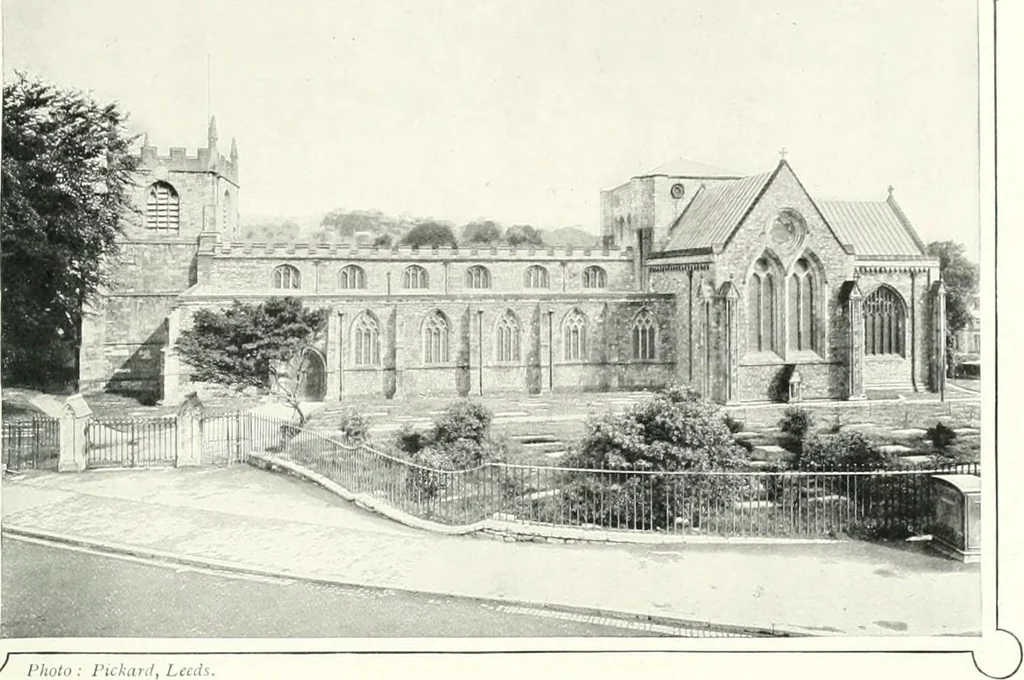 An illustration from The Cathedrals of England and Wales : their history, architecture, and associations ; with a series of Rembrandt plates and many illustrations in the text, 1906, leaf 250
