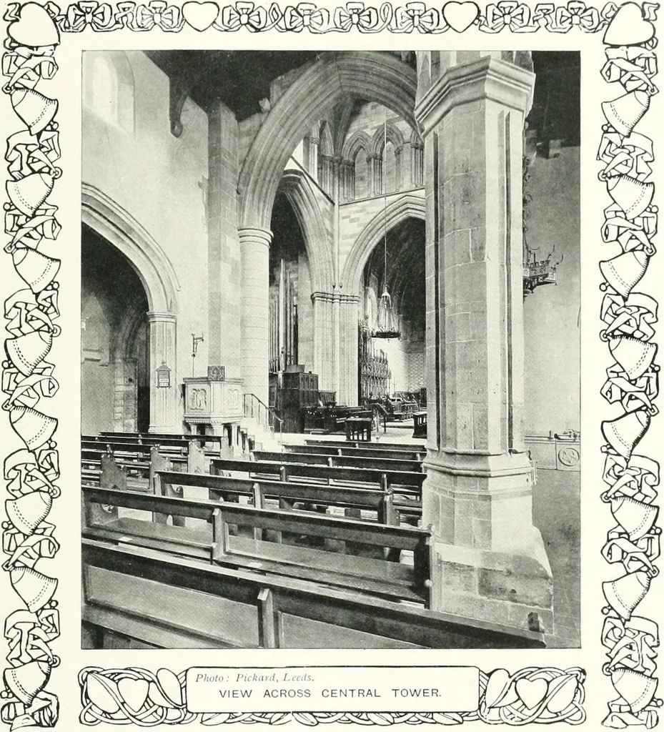An illustration from The Cathedrals of England and Wales : their history, architecture, and associations ; with a series of Rembrandt plates and many illustrations in the text, 1906, leaf 254