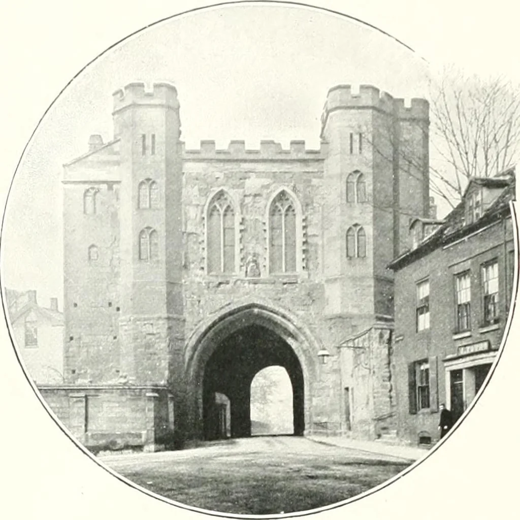 An illustration from The Cathedrals of England and Wales : their history, architecture, and associations ; with a series of Rembrandt plates and many illustrations in the text, 1906, leaf 49