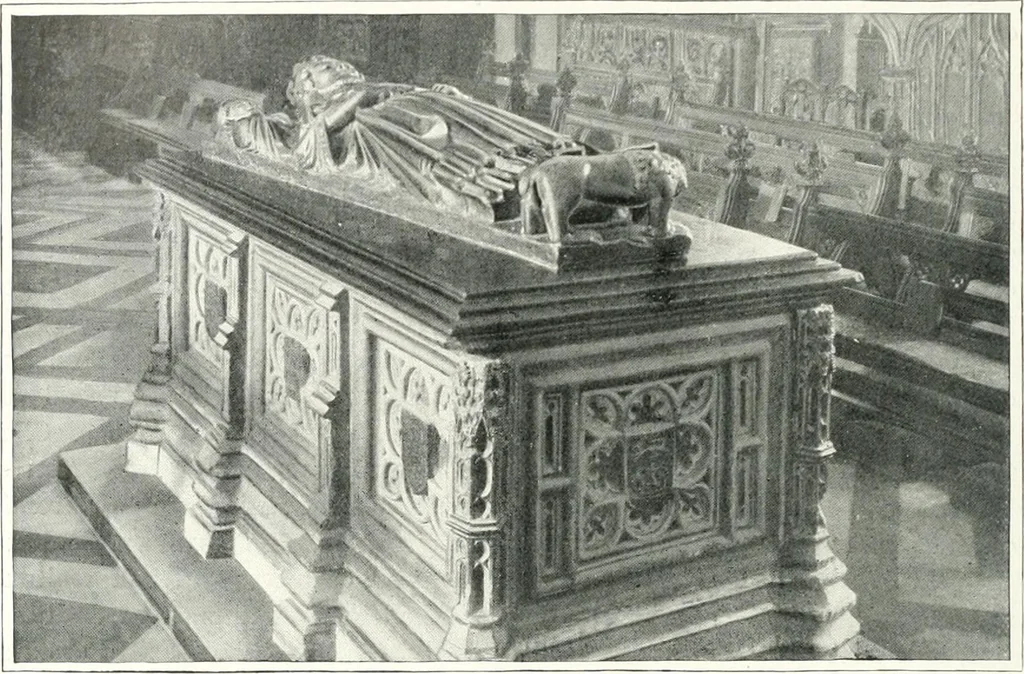An illustration from The Cathedrals of England and Wales : their history, architecture, and associations ; with a series of Rembrandt plates and many illustrations in the text, 1906, leaf 55