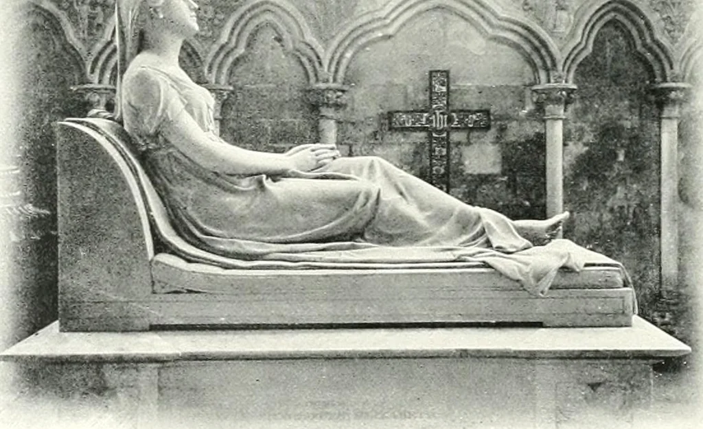An illustration from The Cathedrals of England and Wales : their history, architecture, and associations ; with a series of Rembrandt plates and many illustrations in the text, 1906, leaf 59