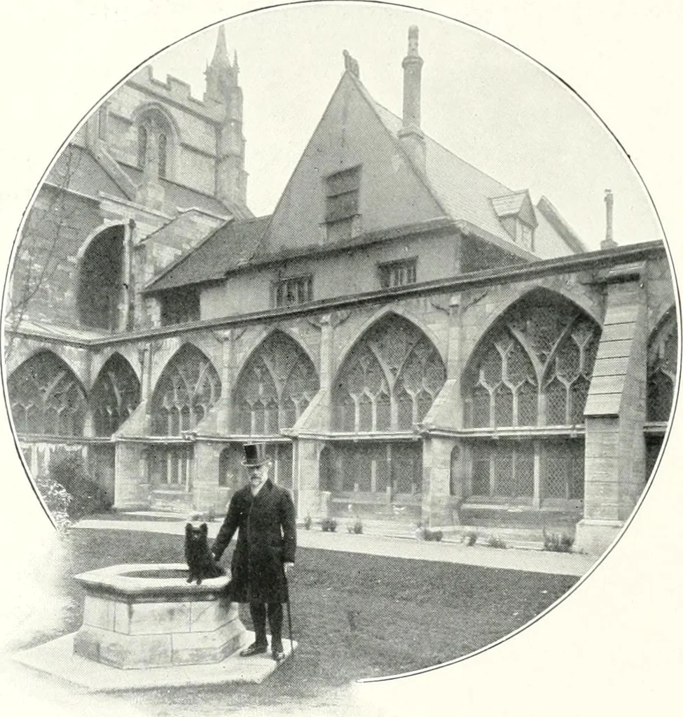 An illustration from The Cathedrals of England and Wales : their history, architecture, and associations ; with a series of Rembrandt plates and many illustrations in the text, 1906, leaf 65